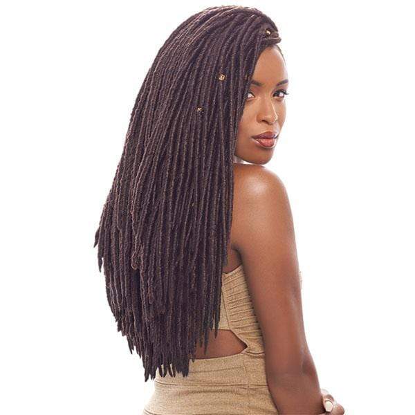 Janet Collection Mambo Faux Locs Braid - 2X HAVANA MAMBO FAUX LOCS 18" - Image 4