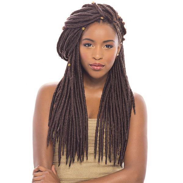 Janet Collection Mambo Faux Locs Braid - 2X HAVANA MAMBO FAUX LOCS 18" - Image 5