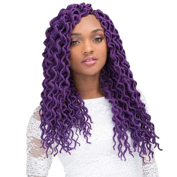 Janet Collection Senegalese Twist Braid - 2X Mambo Coily Dense Locs 18" - Image 3