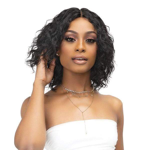Janet Collection Luscious W&W 100% Natural Virgin Remy Indian Hair Wig - KHLOE - Image 5