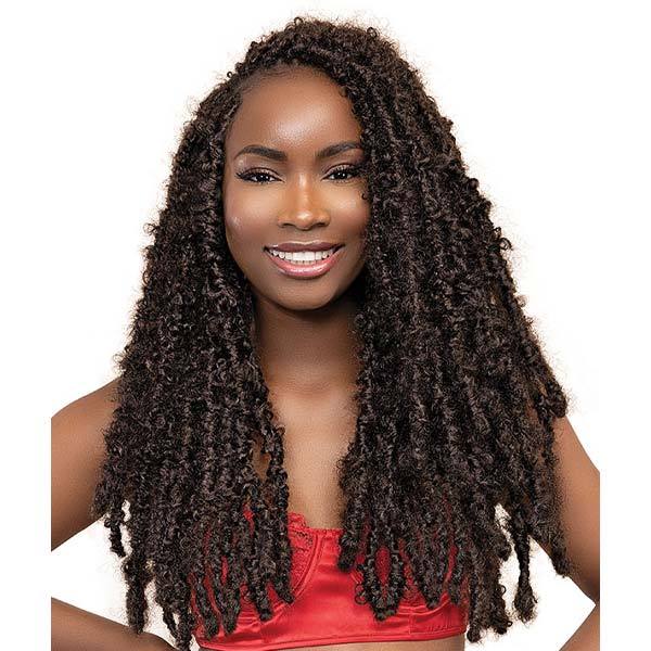 Janet Collection Nala Tress Premium Synthetic Hair Crochet Braid - BUTTERFLY LOCS 12" - 24" - Image 2
