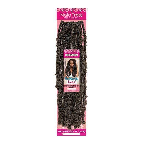 Janet Collection Nala Tress Premium Synthetic Hair Crochet Braid - BUTTERFLY LOCS 12" - 24" - Image 5