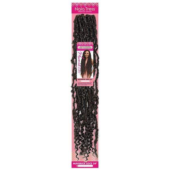 Janet Collection Nala tress Premium Synthetic Hair Crochet Braid - MAVERICK LOCS 18" & 24" - Image 5