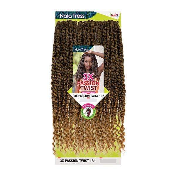 Janet Collection Nala Tress Synthetic Braid - 3X PASSION TWIST 14"-18" - Image 4