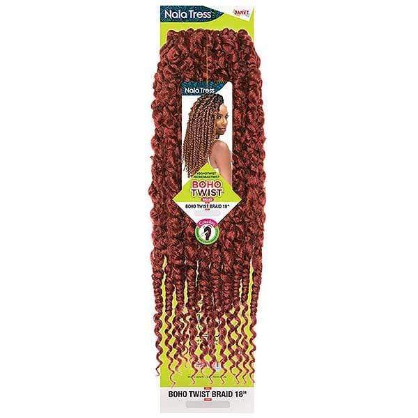 Janet Collection Nala Tress Synthetic Braid - BOHO TWIST BRAID 18" - Image 6