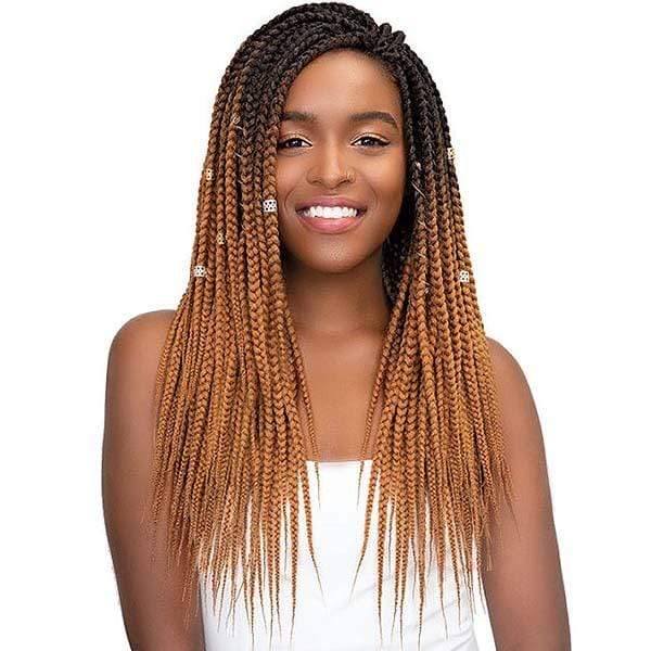 Janet Collection Pre Stretched Unicorn Crochet Braid - 3X SUPER CARIBE TRIPLE 48" - Image 10