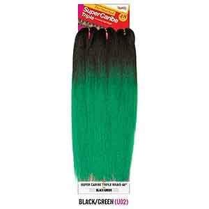 Janet Collection Pre Stretched Unicorn Crochet Braid - 3X SUPER CARIBE TRIPLE 48" - Image 17