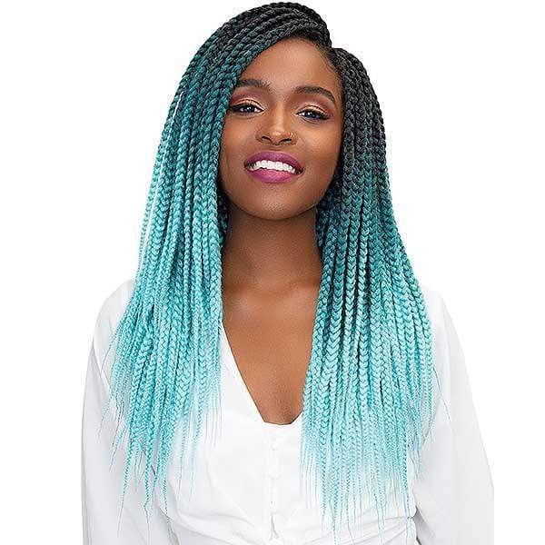 Janet Collection Pre Stretched Unicorn Crochet Braid - 3X SUPER CARIBE TRIPLE 48" - Image 4