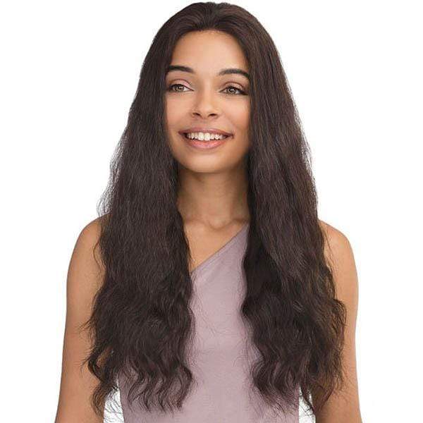 Janet Collection Premium Edition 100% Natural Virgin Remy Human Hair Lace Wig - 360 LACE FRENCH WAVE 26" - Image 2