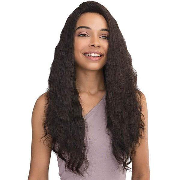 Janet Collection Premium Edition 100% Natural Virgin Remy Human Hair Lace Wig - 360 LACE FRENCH WAVE 26" - Image 3
