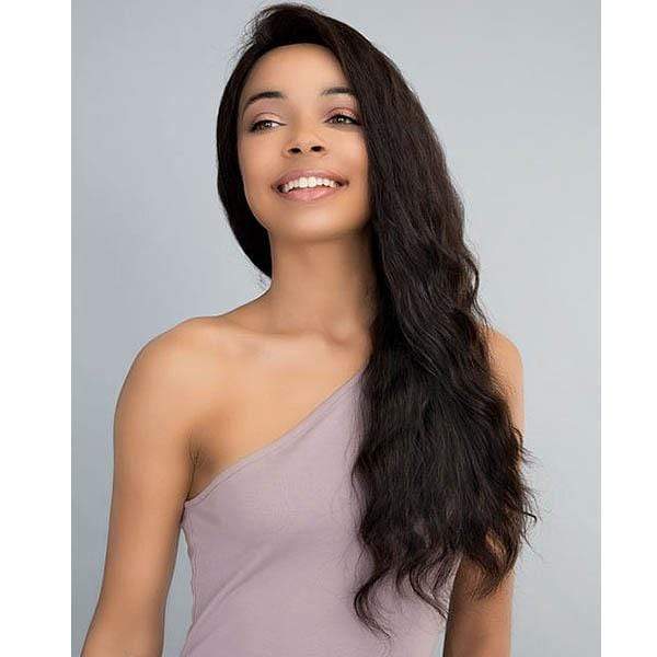 Janet Collection Premium Edition 100% Natural Virgin Remy Human Hair Lace Wig - 360 LACE FRENCH WAVE 26" - Image 4