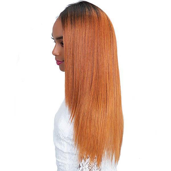 Janet Collection Princess Human Hair Blend 4x4 Lace Front Wig - TAYLOR - Clearance - Image 2