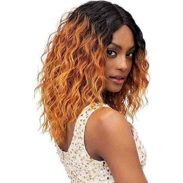 Janet Collection Synthetic Extended Deep Part Lace Wig - CAMPBELL - Clearance - Image 5