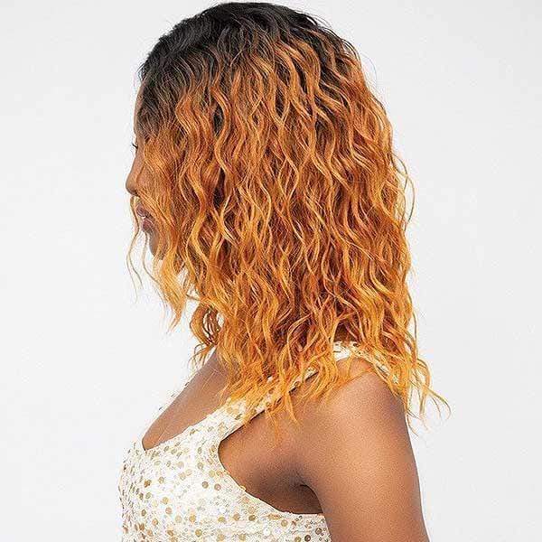 Janet Collection Synthetic Extended Deep Part Lace Wig - CAMPBELL - Clearance - Image 6