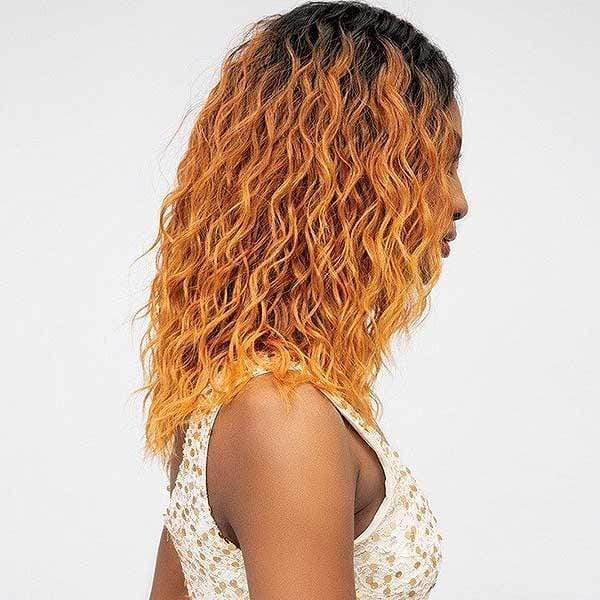 Janet Collection Synthetic Extended Deep Part Lace Wig - CAMPBELL - Clearance - Image 7