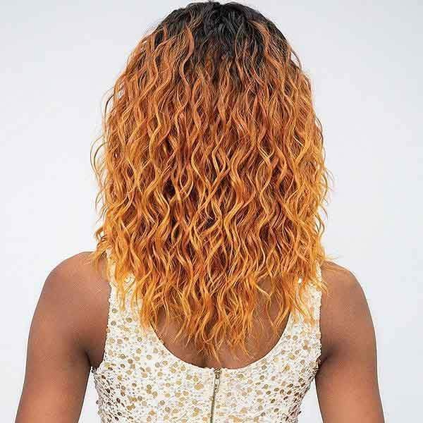 Janet Collection Synthetic Extended Deep Part Lace Wig - CAMPBELL - Clearance - Image 8
