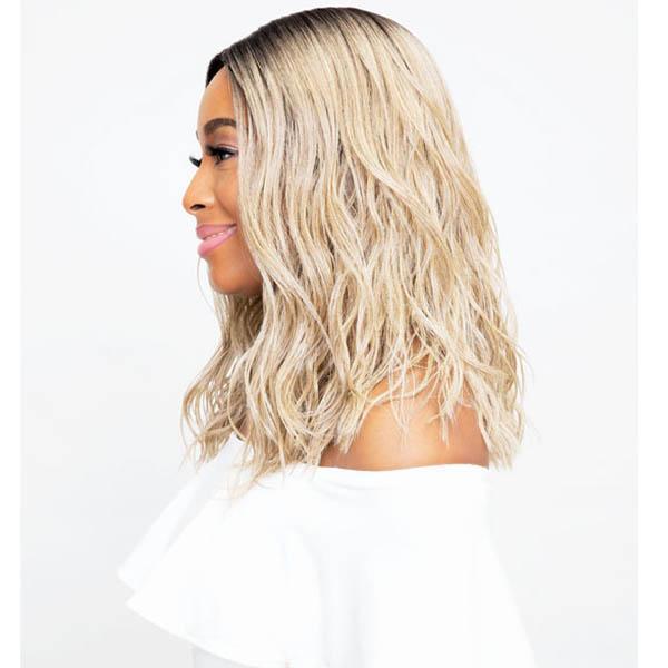 Janet Collection Synthetic Extended Part Lace Extremely Deep Part Lace Wig - LEONA - Clearance - Image 5