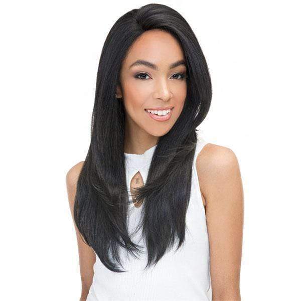 Janet Collection Princess Human Hair Blend 4x4 Lace Front Wig - FELICIA - Clearance - Image 3
