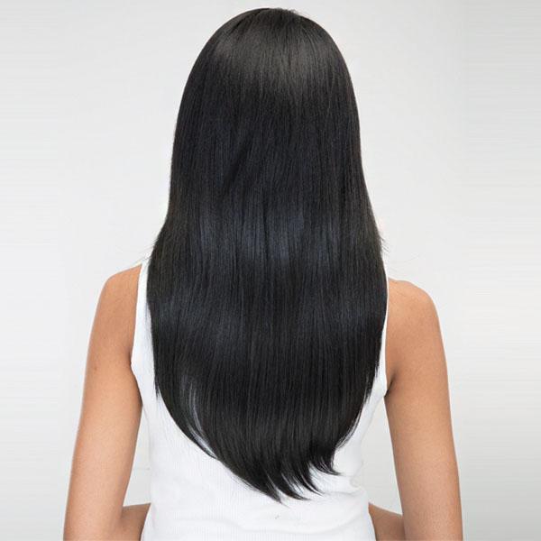Janet Collection Princess Human Hair Blend 4x4 Lace Front Wig - FELICIA - Clearance - Image 7