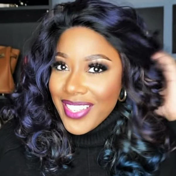 Janet Collection Natural Super Flow Deep Part Lace Wig - OSCAR - Clearance - Image 2