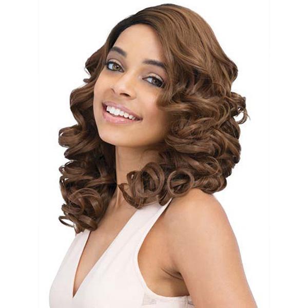 Janet Collection Natural Super Flow Deep Part Lace Wig - OSCAR - Clearance - Image 3