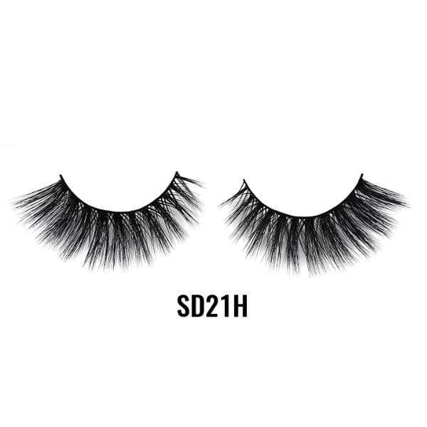 Laflare 3D Faux Mink Hair Eyelashes - (C) - Image 29