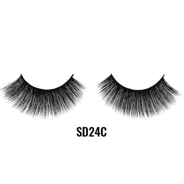 Laflare 3D Faux Mink Hair Eyelashes - (C) - Image 37