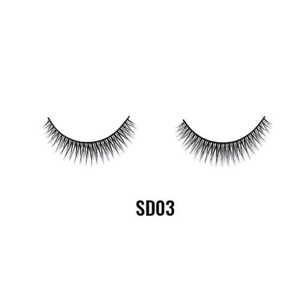 Laflare 3D Faux Mink Hair Eyelashes - (C) - Image 60