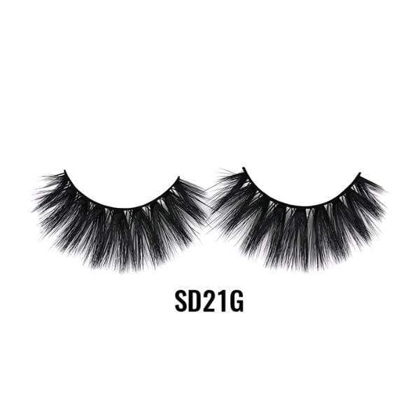 Laflare 3D Faux Mink Hair Eyelashes - (C) - Image 86