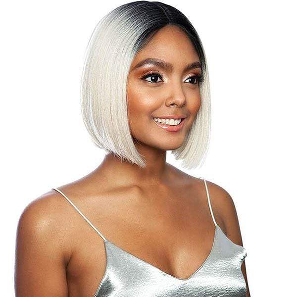 Mane Concept Brown Sugar Human Hair StyleMix Flat & Lay Lace Front Wig - BSL207 PEPPERMINT - Image 2