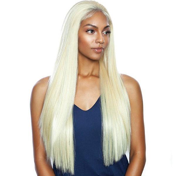 Mane Concept Brown Sugar Natural Hairline Human Hair Blend Lace Wig - BSN201 GLACIER - Clearance - Image 2