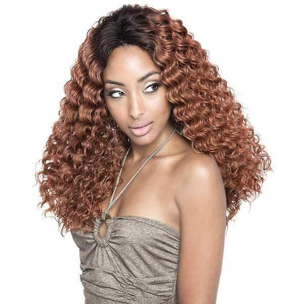 Mane Concept Isis Brown Sugar Human Hair Blend Soft Swiss Lace Wig - BS220 - Clearance - Image 2