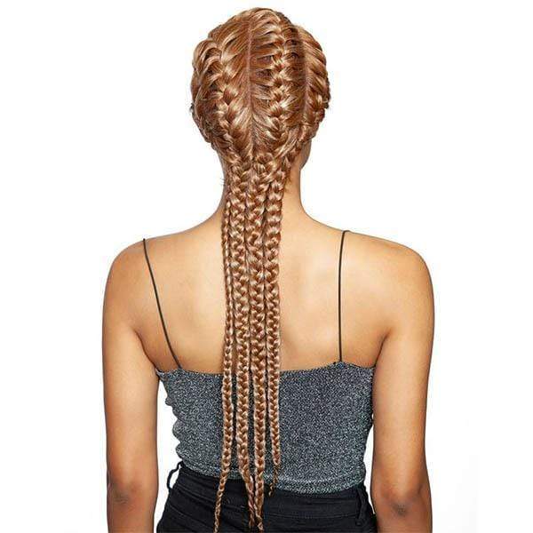 Mane Concept Isis Red Carpet Synthetic Ghana Braid Lace Wig - RCBG02 ATHENA 28 - Unbeatable - Image 4
