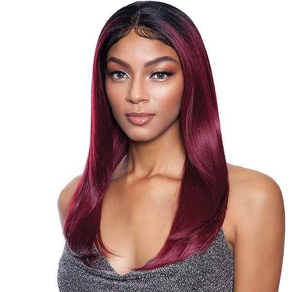 Mane Concept Melanin Queen 11A Human Hair StyleMix Lace Wig - ML1101 FINE STRAIGHT 20" - Clearance - Image 2