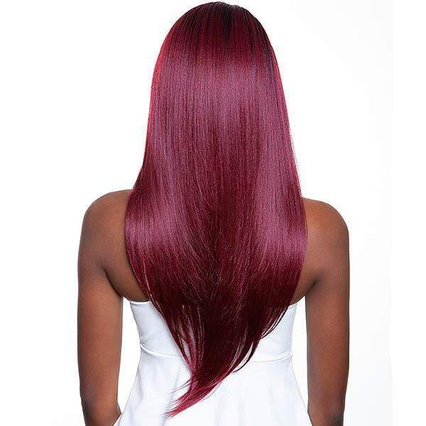 Mane Concept Melanin Queen 11A Human Hair StyleMix Lace Wig - ML1103 LIGHT YAKI 26" - Clearance - Image 4