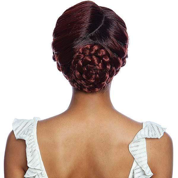 Mane Concept Red Carpet Synthetic Crown Braid Lace Wig - RCCB02 CLOVER - Clearance - Image 2