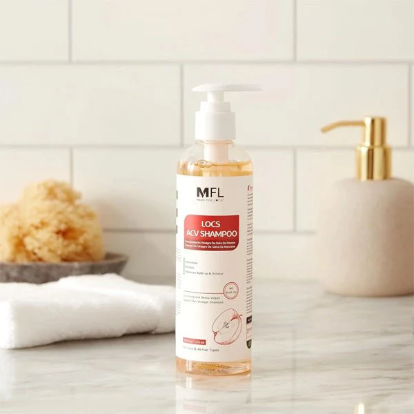 MFL - Locs Vegan Apple Cider Vinegar Shampoo -8oz - (C) - Image 3