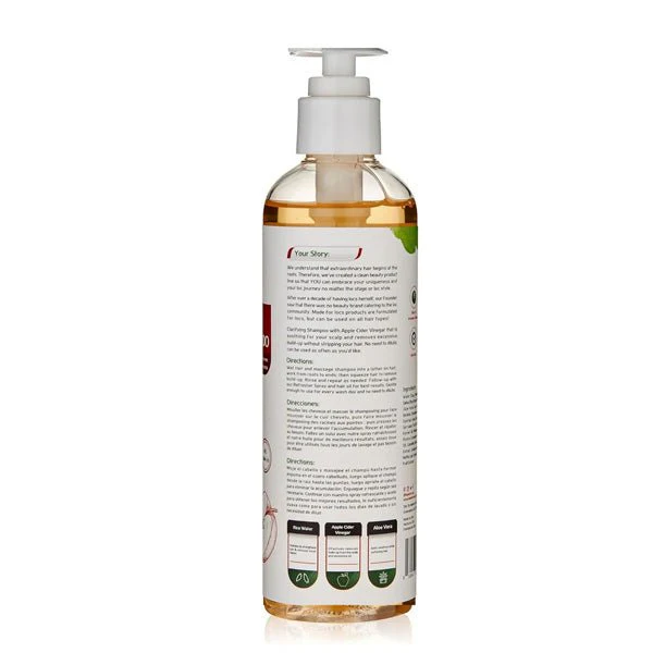 MFL - Locs Vegan Apple Cider Vinegar Shampoo -8oz - (C) - Image 4