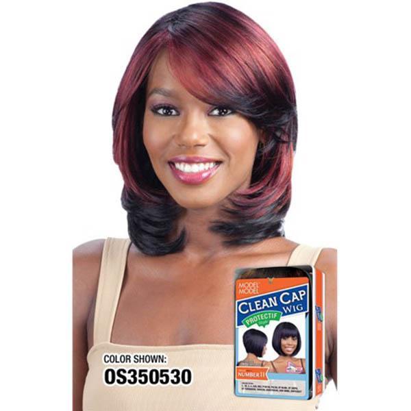 Model Model Clean Cap Wig Synthetic Wigs - Number 2 - Clearance - Image 2