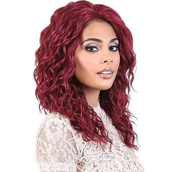 Motown Tress Let's Lace Deep Part Synthetic Swiss Lace Front Wig - L. DOLLY - Image 2