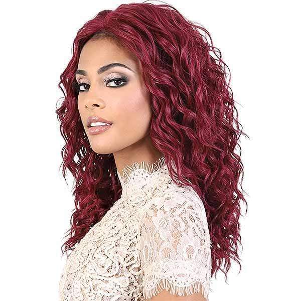 Motown Tress Let's Lace Deep Part Synthetic Swiss Lace Front Wig - L. DOLLY - Image 3