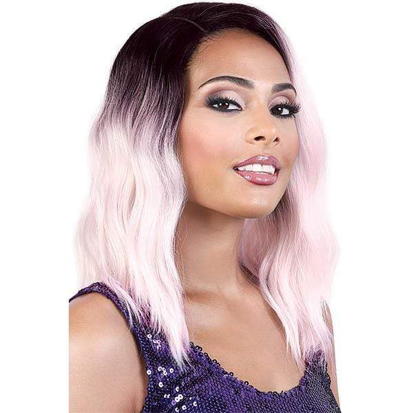 Motown Tress Let's Lace Curve Part Synthetic Swiss Lace Front Wig - LDP CURVE3 - Clearance - Image 4