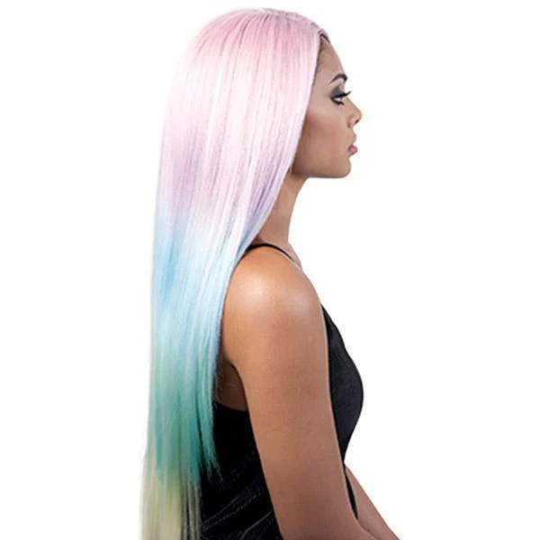 Motown Tress Let's Lace Synthetic Lace Front Wig - L SORBET - Image 3