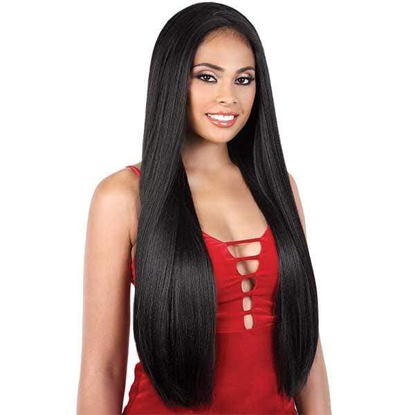 Motown Tress Let's Lace Zig Zag 4 Way Lace Part Synthetic Swiss Lace Wig - LZ VIXEN28 - Clearance - Image 4