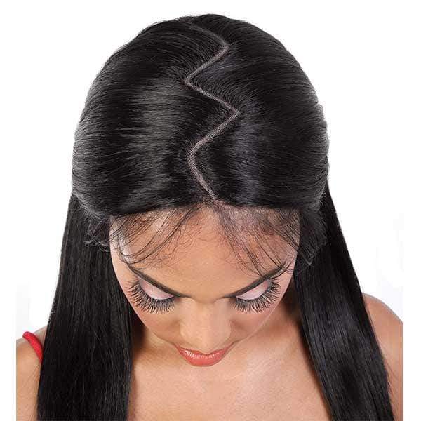 Motown Tress Let's Lace Zig Zag 4 Way Lace Part Synthetic Swiss Lace Wig - LZX MEGAN - Clearance - Image 2