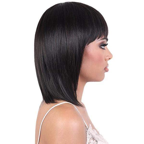 Motown Tress Natural & Blonde 100% Remy Human Hair Wig - HNB BELLA - Image 3