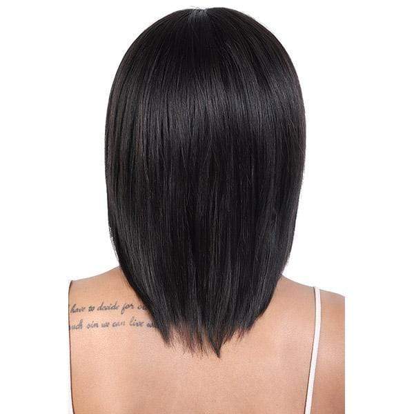 Motown Tress Natural & Blonde 100% Remy Human Hair Wig - HNB BELLA - Image 5