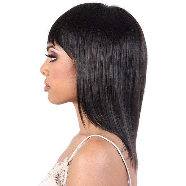 Motown Tress Natural & Blonde 100% Remy Human Hair Wig - HNB FINA - Image 3