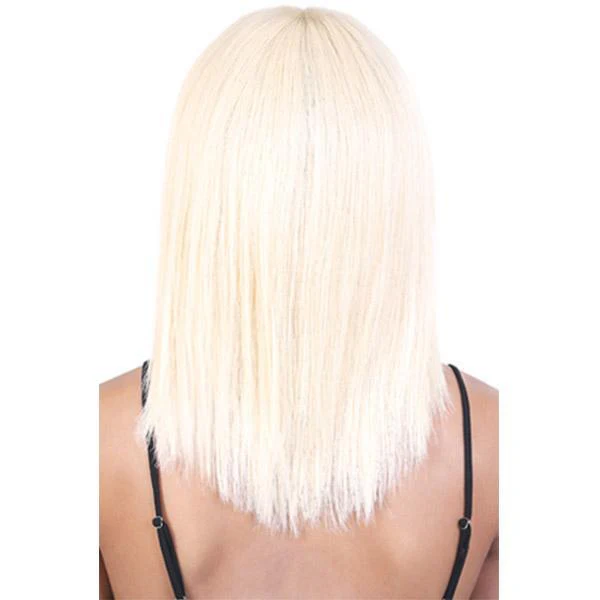 Motown Tress Natural & Blonde 100% Remy Human Hair Wig - HNB FINA - Image 4