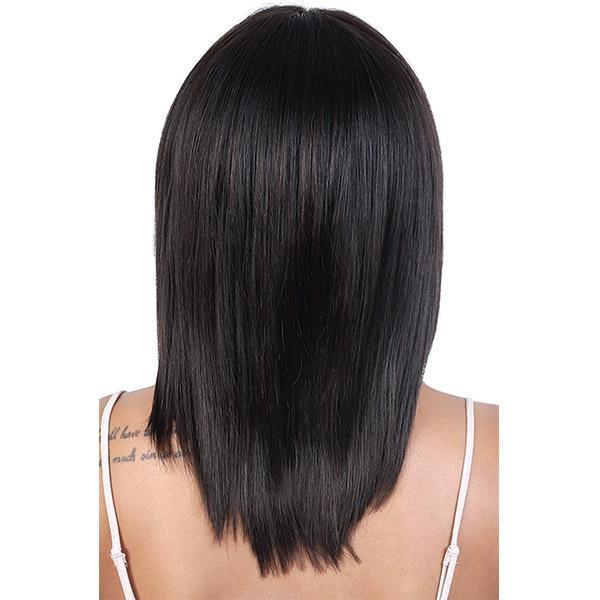Motown Tress Natural & Blonde 100% Remy Human Hair Wig - HNB FINA - Image 5